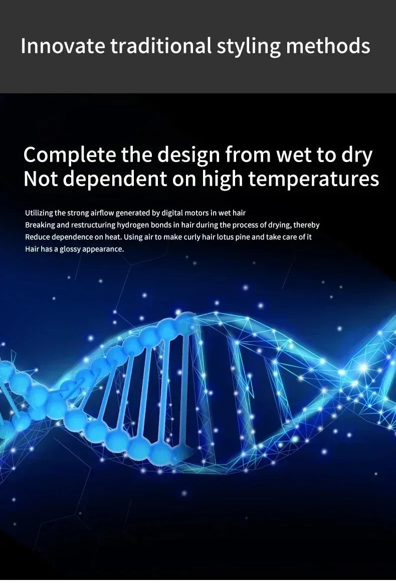 6-in-1 Professional Curling Hair Styler