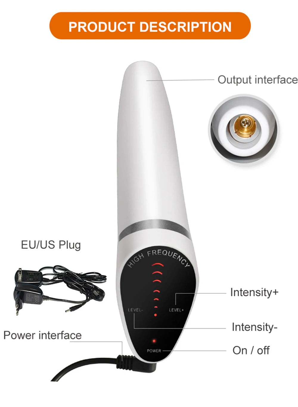 6-in-1 High Frequency Skin Therapy Wand