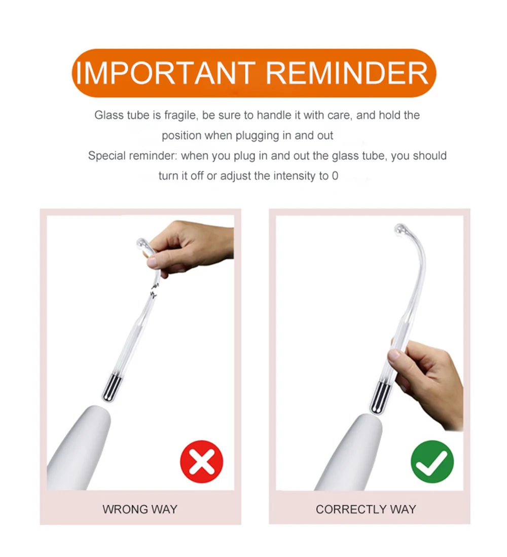 6-in-1 High Frequency Skin Therapy Wand