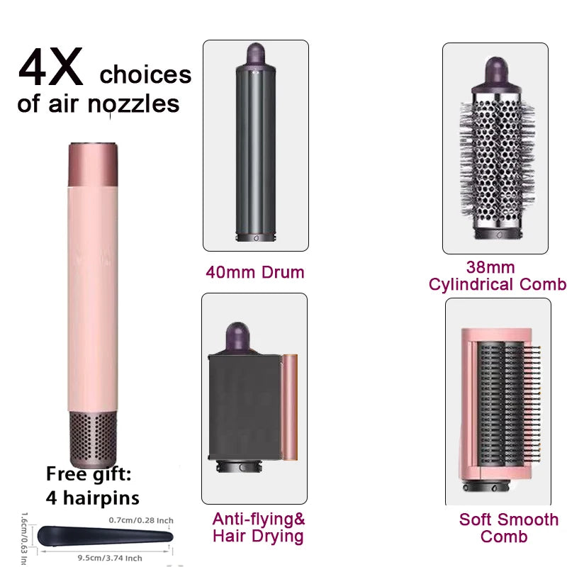 6-in-1 Professional Curling Hair Styler