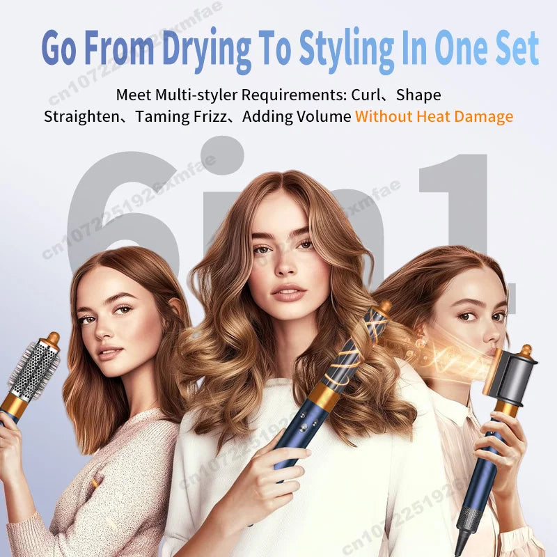 6-in-1 Hot Air Styling Brush