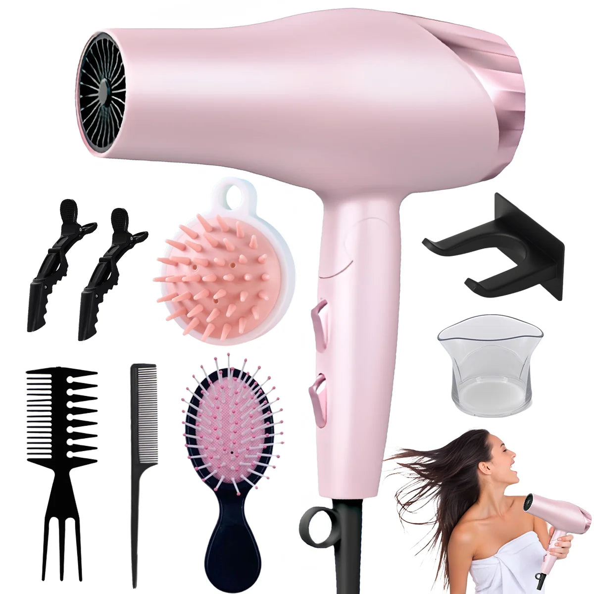 Foldable Fast Drying Hair Dryer